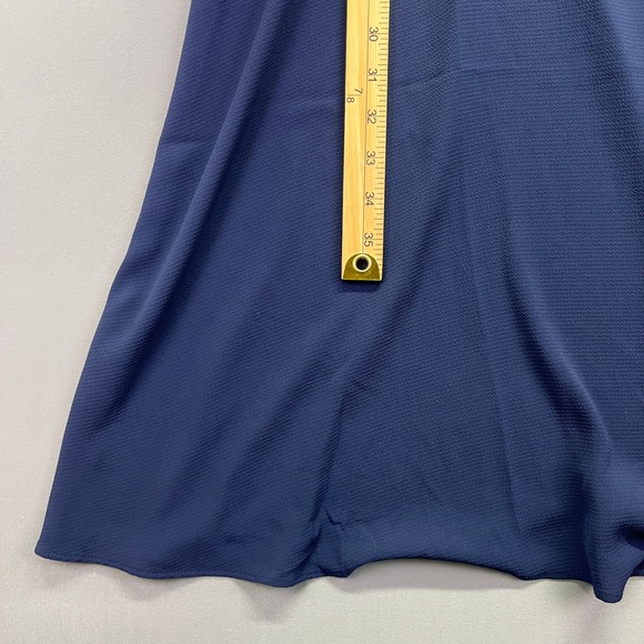 London Times Midi‎ Dress Cape Overlay Keyhole Neckline Party 14 Boho Cottagecore - Picture 2 of 8